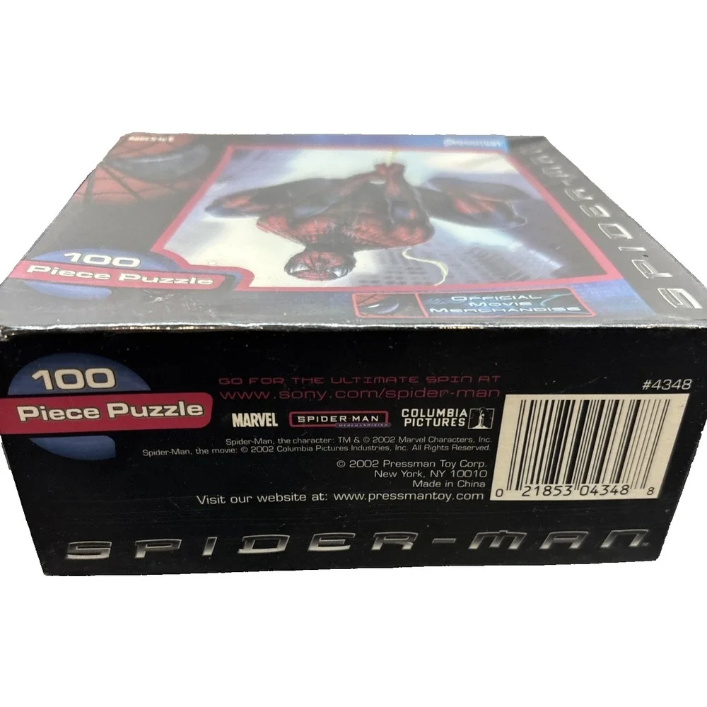 Spider-Man 2002 Tobey Maguire Movie Merch 100 Piece Jigsaw‎ Puzzle *NEW/SEALED*
